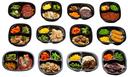 Golden Gourmet Complete Meal Solution Week 1 Cheese Tortellini & Bbq Pork Rib Patty -- 2 per case