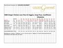 Golden Gourmet Ginger Chicken Carrots Cauliflower Rice Black Beans, 13.6 Ounce -- 20 per case.