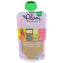 Plum Organics Mighty 4 Strawberry Banana Greek Yogurt Kale Amaranth plus Oat Baby Food for Tots, 4 Ounce -- 12 per case