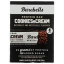 Barebells 1.94 Ounce Cookies and Cream Protein Bar, 4 count -- 6 per case