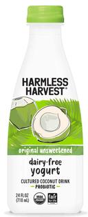 Harmless Harvest Unsweetened Dairy Free Yogurt Drink , 24 Ounce -- 6 per case
