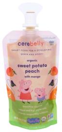 Cerebelly Organic Sweet Potato Peach Smoothie, 4 Ounce -- 6 per case