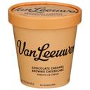 Van Leeuwen Chocolate Caramel Cheesecake French Ice Cream, 14 Ounce -- 8 per case
