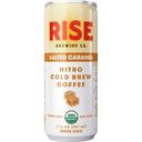 Rise Salted Caramel Oat Milk Nitro Cold Brew Latte, 7 Fluid Ounce -- 12 per case