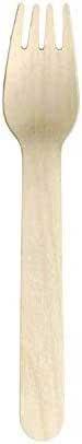 Responsible Products Natural Birch Wood Fork, 6.2 inch -- 2000 per case