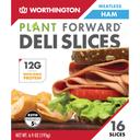 Worthington Plant Based Ham Deli Slices, 6.9 Ounce -- 8 per case