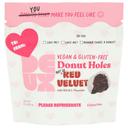 Deux Red Velvet Donut Holes, 2.1 Ounce -- 12 per case