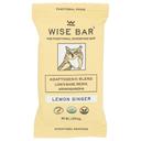 Wise Bar Organic Lemon Ginger Bar, 1.9 Ounce -- 12 per case