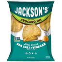 Jacksons Sea Salt and Vinegar Classic Kettle Potato Chips in Avocado Oil, 5 Ounce -- 12 per case
