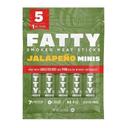 Fatty Jalapeno Mini Smoked Meat Stick, 5 Ounce -- 16 per case