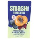 Smash Foods Cashew Butter and Blueberry Jam Snack Bites, 1.8 Ounce -- 8 per case