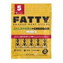 Fatty Jalapeno and Cheddar Mini Smoked Meat Stick, 5 Ounce -- 16 per case