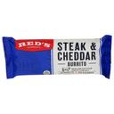 Reds All Natural Steak and Cheddar Burrito, 5 Ounce -- 12 per case
