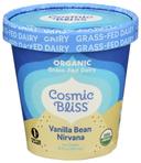 Cosmic Bliss Organic Vanilla Bean Nirvana Grass Fed Dairy ice Cream, 14 Fluid Ounce -- 8 per case