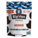 Rip Van Low Sugar Minis Cookies and Cream Wafel, 3.55 Ounce -- 6 per case