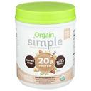 Orgain Simple Organic Plant Based Creamy Chocolate Protein Powder, 1.25 Pound