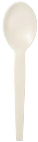 Primeware Plant Starch Soup Spoon, 7 inch ` -- 1000 per case.