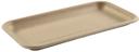 Primeware Tan Fiber Tray, 8.3 x 4.5 x 0.6 inch -- 500 per case.
