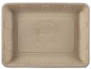 Primeware Tan Fiber Tray, 9.4 x 6.9 x 1.2 inch -- 250 per case.