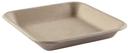 Primeware Tan Fiber Tray, 6 X 6 X 0.875 inch -- 500 per case.