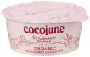 Cocojune Organic Cultured Coconut Strawberry Rhubarb Yogurt, 4 Ounce -- 12 per case