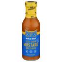 Noble Made Less Sugar Mustard BBQ Sauce, 13 Ounce -- 6 per case