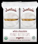 Justins Organic White Chocolate Peanut Butter Cup, 1.4 Ounce -- 72 per case