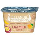 Icelandic Provisions Mango Passion Fruit Thick and Creamy Oatmilk Skyr, 5 Ounce -- 12 per case