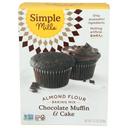 Simple Mills Almond Flour Chocolate Muffin and Cake Mix, 11.2 Ounce -- 6 per case