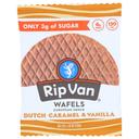 Rip Van Wafels Dutch Caramel and Vanilla Wafels, 1.16 Ounce -- 12 per case