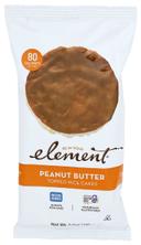 Element Peanut Butter Topped Rice Cakes, 3.5 Ounce -- 6 per case