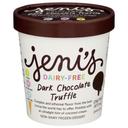 Jenis Dairy Free Dark Chocolate Truffle Ice Cream, 16 Fluid Ounce -- 8 per case