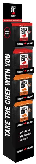 Chefs Cut 2 Flavor Mix Jerky - Shipper -- 48 per case.