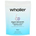 Wholier Berry Night Minerals Magnesium Plus Calcium Nighttime Drink, 7.4 Ounce