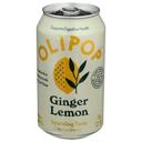 Olipop Ginger Lemon Sparkling Tonic, 12 Fluid Ounce -- 12 per case