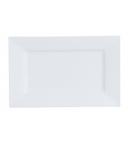 Arcoroc Square Up Extra Strong Porcelain Platter , 12.5 x 8 inch -- 12 per case.