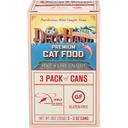 Deck Hand 3 Ounce Pole and Line Caught Tuna with Shrimp Premium Cat food, 3 count -- 8 per case