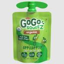 Gogo Squeez Organic Apple Apple Apple Sauce, 3.2 Ounce - 4 per pack -- 12 packs per case.