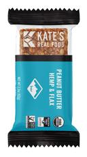 Kates Organic Peanut Butter Hemp and Flax Stash Bar, 2.2 Ounce -- 12 per case