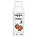 Siggis Strawberry Probiotic Whole Milk Drinkable Yogurt, 8 Fluid Ounce -- 9 per case
