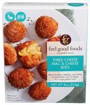 Feel Good Foods Three Cheese Mac and Cheese Bites, 8 Ounce -- 9 per case