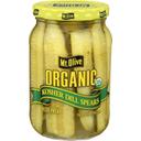 Mt Olive Organic Dill Spears, 16 Fluid Ounce -- 6 per case