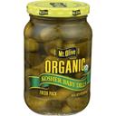 Mt Olive Organic Baby Dills, 16 Fluid Ounce -- 6 per case