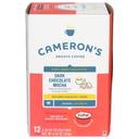 Camerons Single Serve Dark Chocolate Mocha Light Roast Coffee EcoPods, 4.33 Ounce -- 6 per case