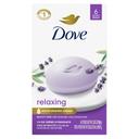 Dove Relaxing Lavender Oil and Chamomile Beauty Bar Soap, 22.5 Ounce -- 12 per case