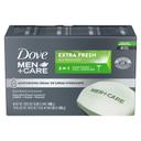 Dove Men Plus Care Extra Fresh 3 in 1 Hand and Body Face and Shaving Bar, 15 Ounce -- 18 per case