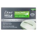Dove Men Plus Care Extra Fresh 3 in 1 Hand and Body Face and Shaving Bar, 15 Ounce -- 18 per case