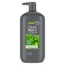 Dove Men Plus Care Refreshing Extra Fresh Body and Face Wash, 30 Ounce -- 4 per case