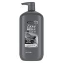 Dove Men Plus Care Purifying Charcoal Pus Clay Body and Face Wash, 30 Ounce -- 4 per case
