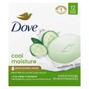Dove Cool Moisture Cucumber and Green Tea Scent Beauty Bar Soap, 45 Ounce -- 6 per case